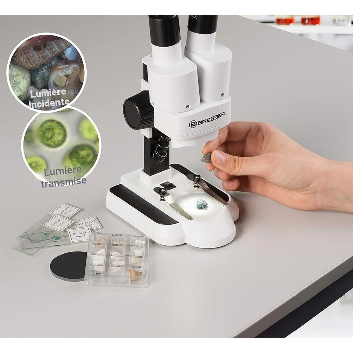 Microscope binoculaire pour enfants 20x/50x - Jusqu'à 34% de réduction