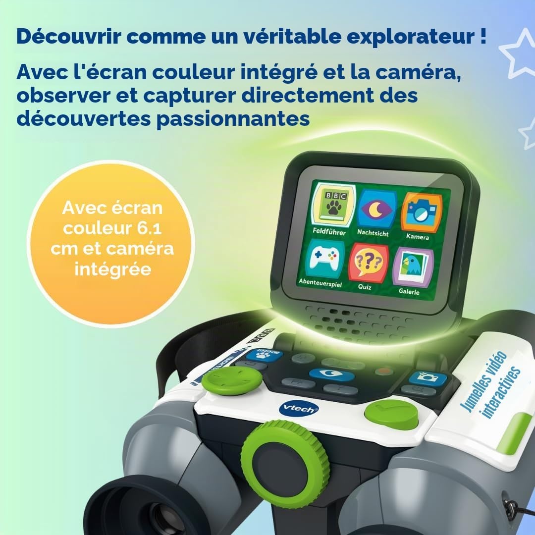 Vtech Jumelles vidéo interactives éducatives - Jusqu'à 34% de réduction
