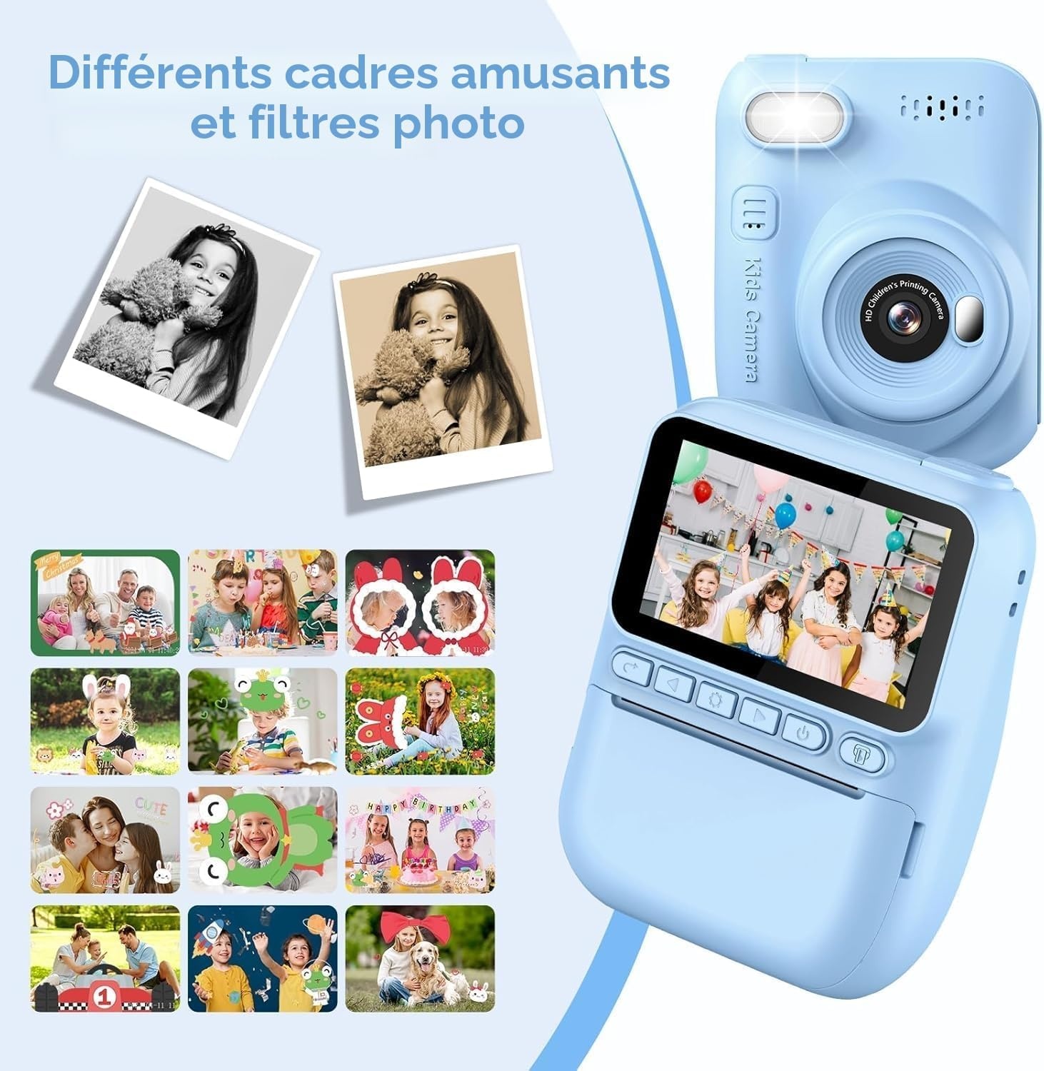 Greenkinder Appareil photo instantané enfant 32 MP - Jusqu'à -33% sur l'outlet