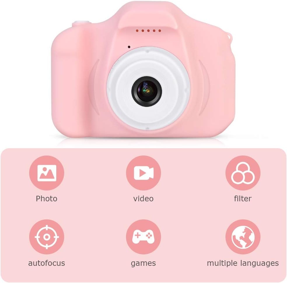 Appareil photo numérique enfant rose - Jusqu'à 32% de remise