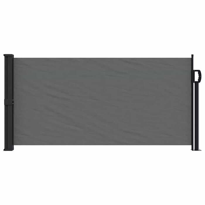 Vidaxl Paravent rétractable anthracite 100x500 cm - Jusqu'à -34% sur le retour