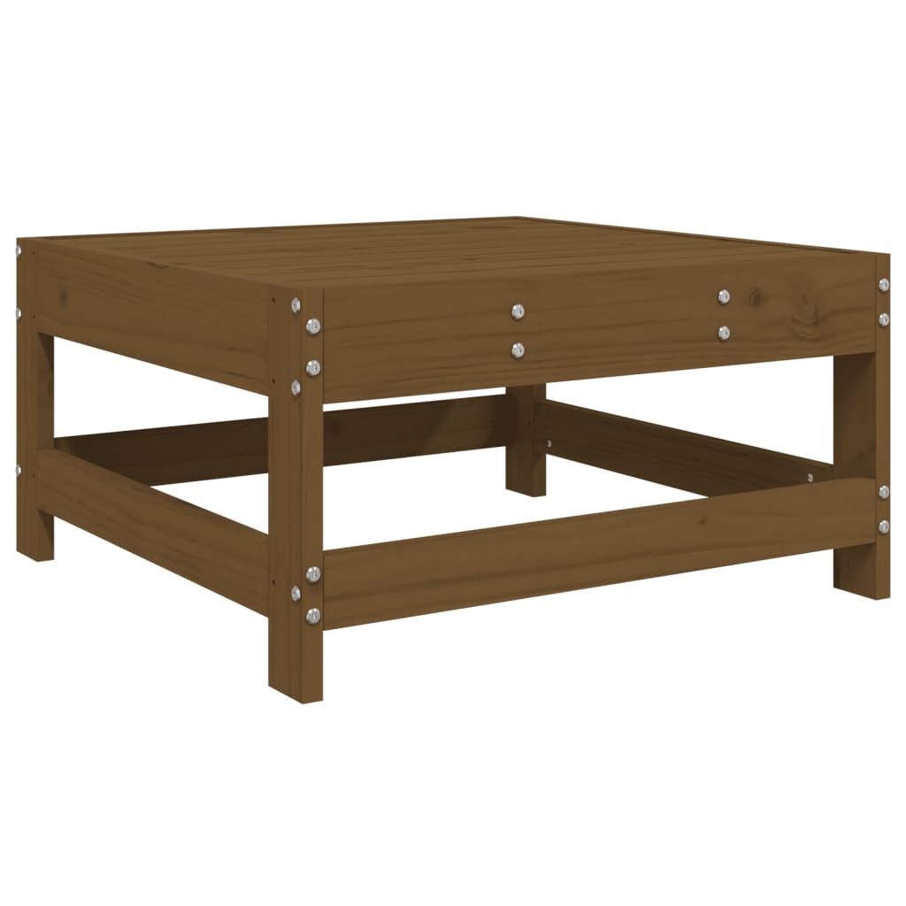 Vidaxl Ensemble salon de jardin 3 pièces bois massif miel - Jusqu'à -35%