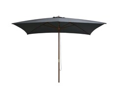 Vidaxl Parasol rectangulaire anthracite 200x300 cm - Jusqu'à 40% de réduction