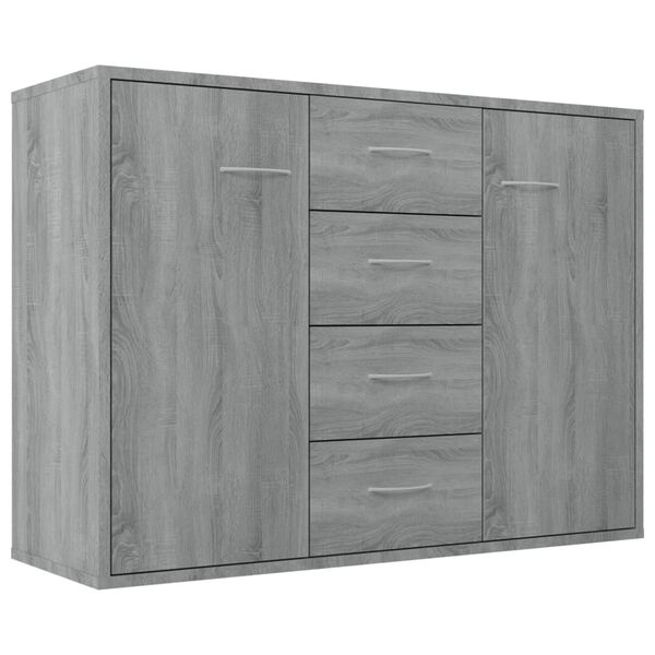 Vidaxl Buffet scandinave 4 tiroirs et 2 portes - Jusqu'à -35% sur votre mobilier
