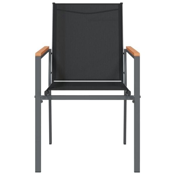 Vidaxl Lot de 2 chaises de jardin en textilène - Jusqu'à 34% de remise
