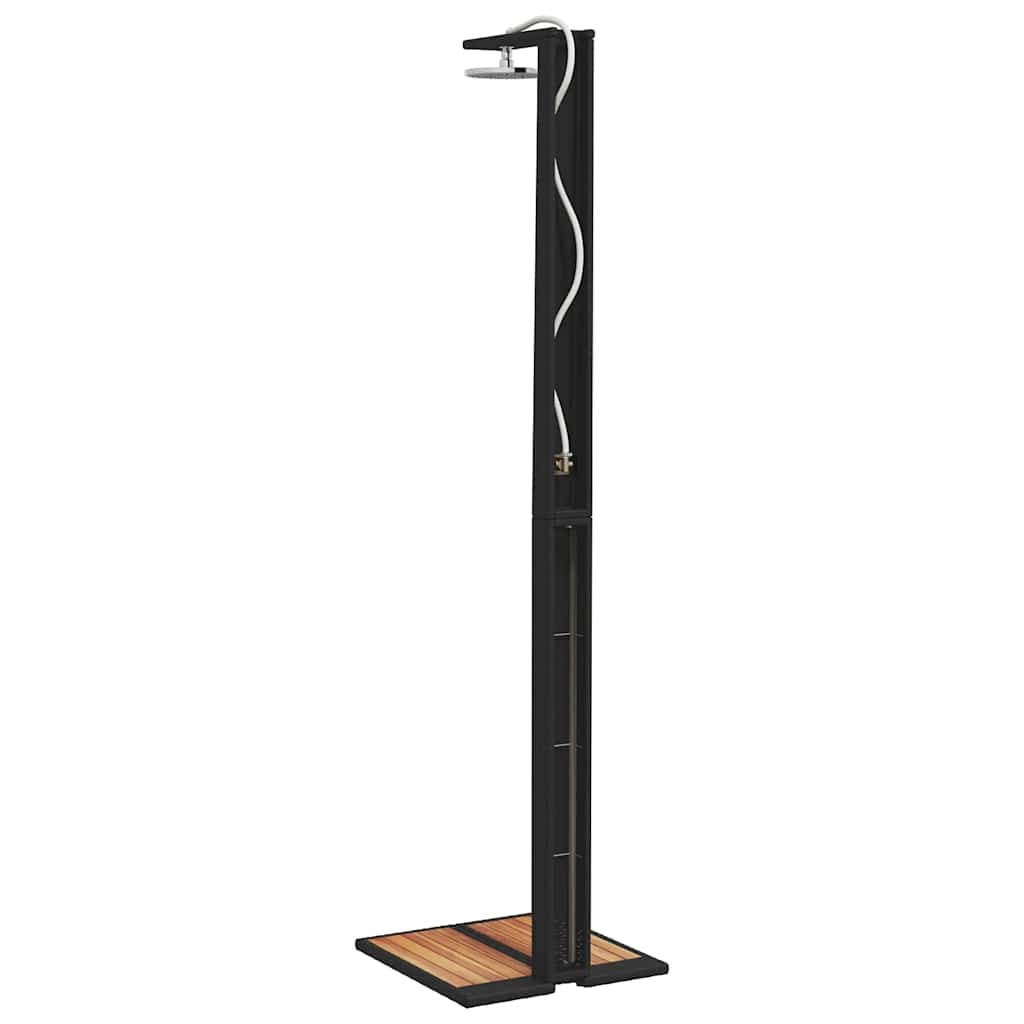 Vidaxl Douche de jardin en rotin et bois - Jusqu'à -35% sur votre extérieur