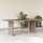 Table de Jardin en Résine Tressée 190x80cm - Jusqu'à 35% de remise