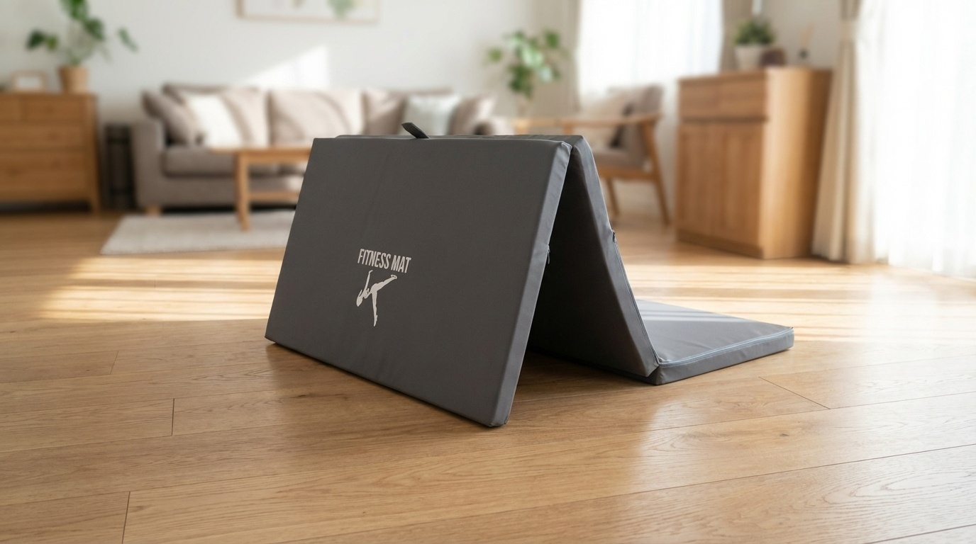 Viking Choice Tapis de fitness pliable 80x200x5 cm - Jusqu'à 35% de réduction