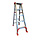 Escabeau double face 2x5 marches en aluminium - Jusqu'à -31%
