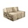 Matelas pliable 200x90x15 cm - Motif bois - Jusqu'à -31% de remise