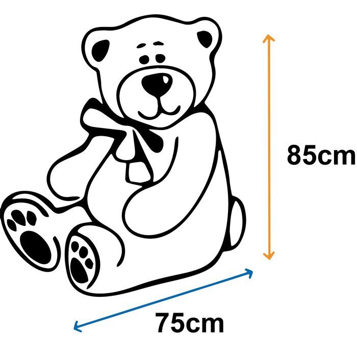 Viking Choice Grande peluche ours rose 160 cm - Cadeau romantique jusqu'à -24%