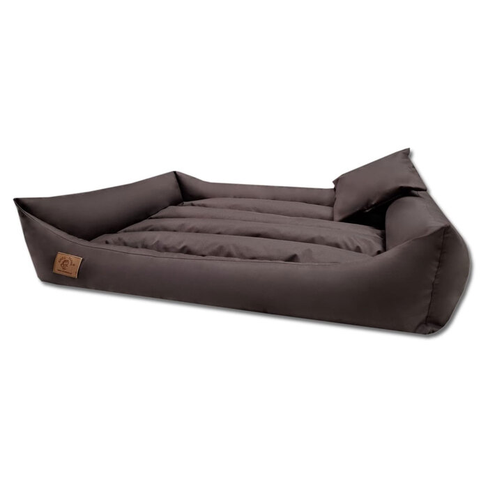 Viking Choice Panier pour chien XXL 120x90cm - Similicuir marron - Jusqu'à -24%