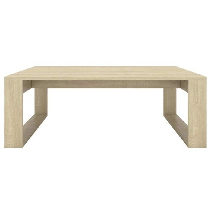 Vidaxl Table basse carrée chêne Sonoma 100x100 cm - Jusqu'à -34%