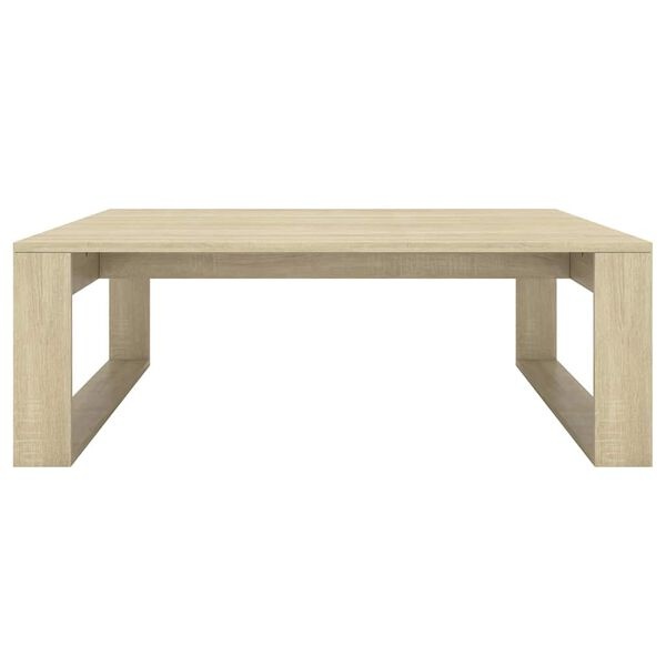 Vidaxl Table basse carrée chêne Sonoma 100x100 cm - Jusqu'à -34%