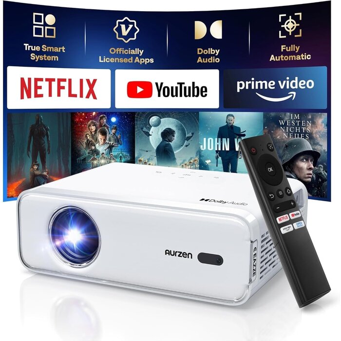 Vidéoprojecteur Full HD 1080p intelligent - Jusqu'à 35% de réduction