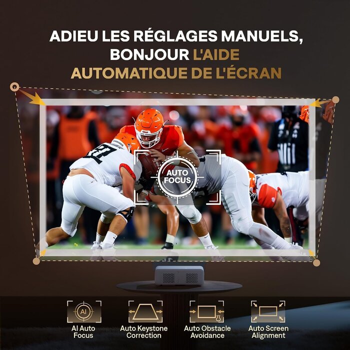 Vidéoprojecteur Full HD 1080p intelligent - Jusqu'à 35% de réduction