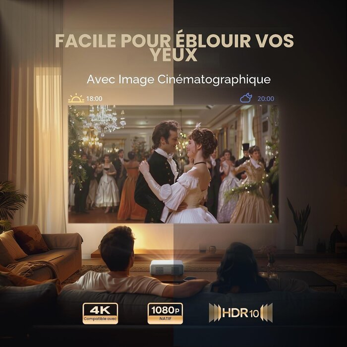 Vidéoprojecteur Full HD 1080p intelligent - Jusqu'à 35% de réduction