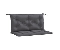 Vidaxl Lot de 2 coussins de jardin anthracite 100x50cm - Jusqu'à -38%