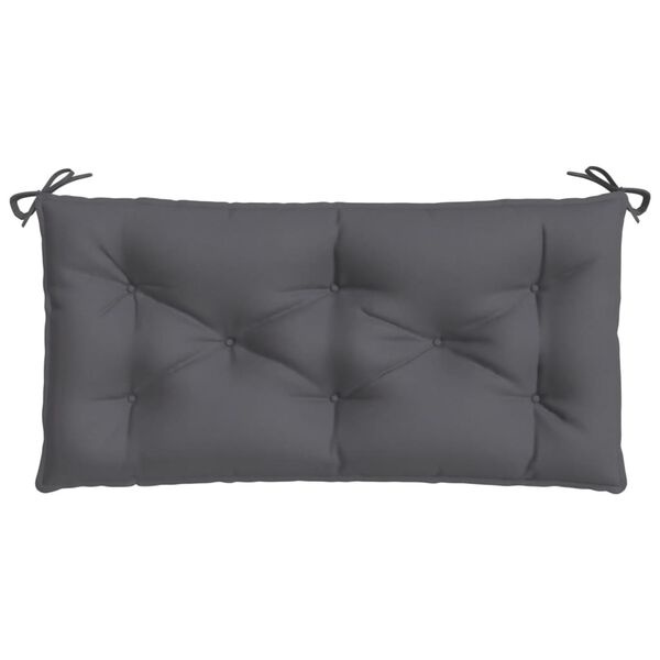 Lot de 2 coussins pour banc de jardin anthracite - Jusqu'à 32% de remise