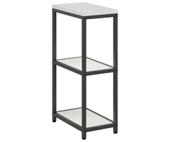 Vidaxl Étagère de cuisine en acier blanc 92 cm - Jusqu'à 36% de réduction
