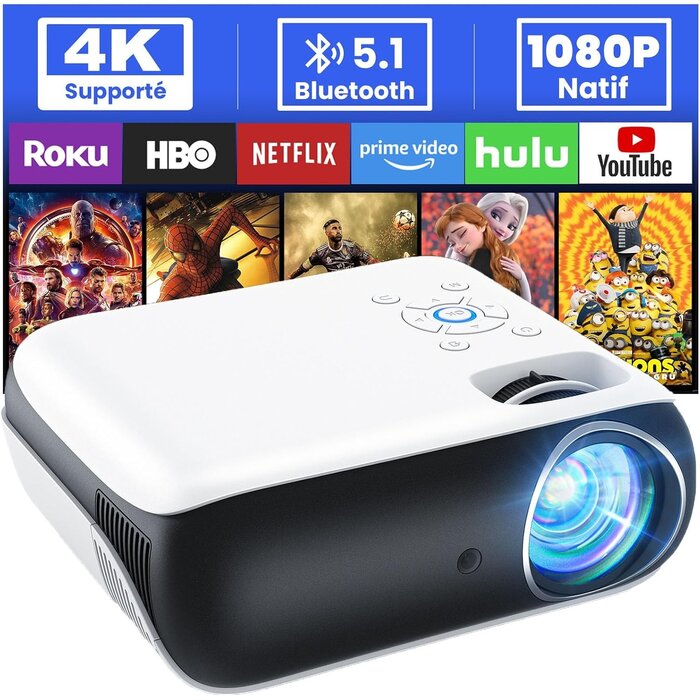 Projecteur Home Cinéma Full HD 1080p - Jusqu'à -35% sur votre modèle