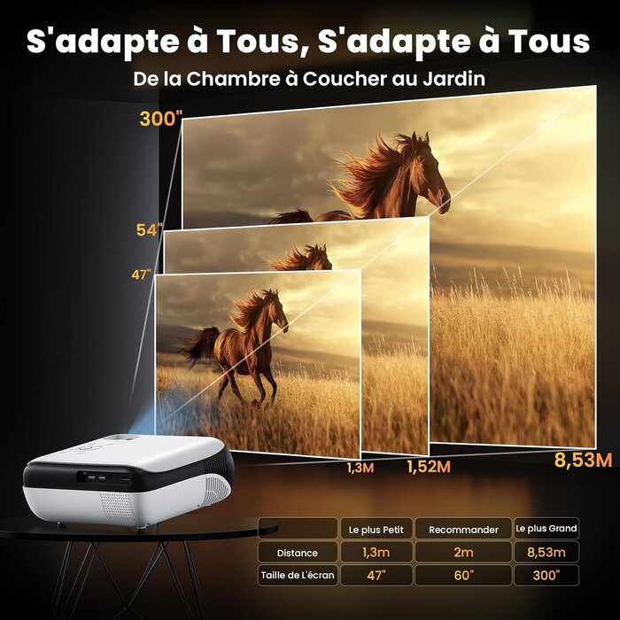 Projecteur Home Cinéma Full HD 1080p - Jusqu'à -35% sur votre modèle
