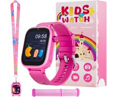 Montre Connectée Enfant 4G GPS - Jusqu'à 34% de remise - Rose