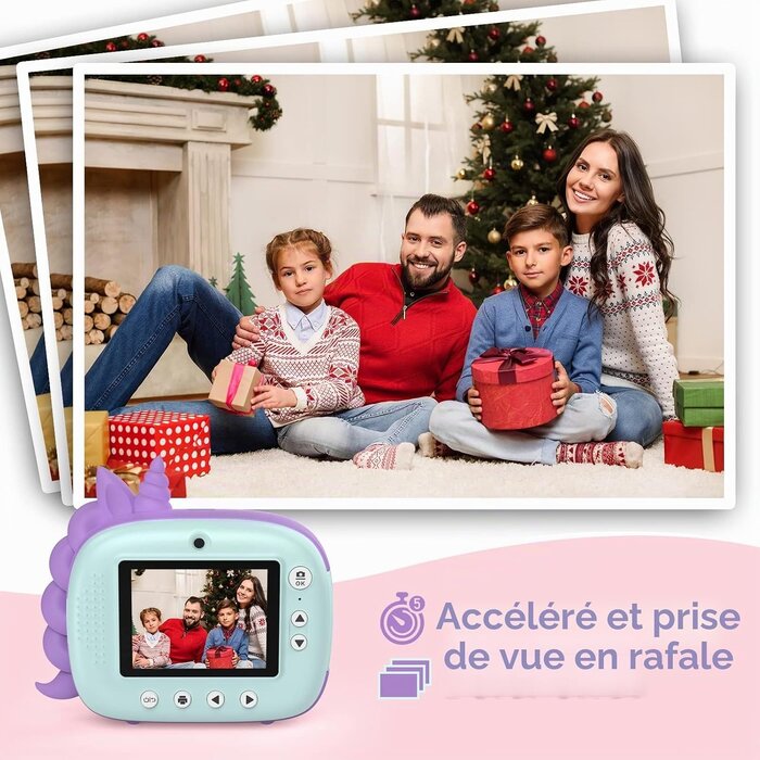 Appareil photo instantané enfant vert - Jusqu'à -33% sur l'outlet