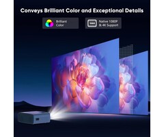 Projecteur Intelligent Full HD 1080P Portable - Jusqu'à -40%