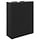 Jardinière haute en polyrotin noir 55x70cm - Jusqu'à -34% sur le prix