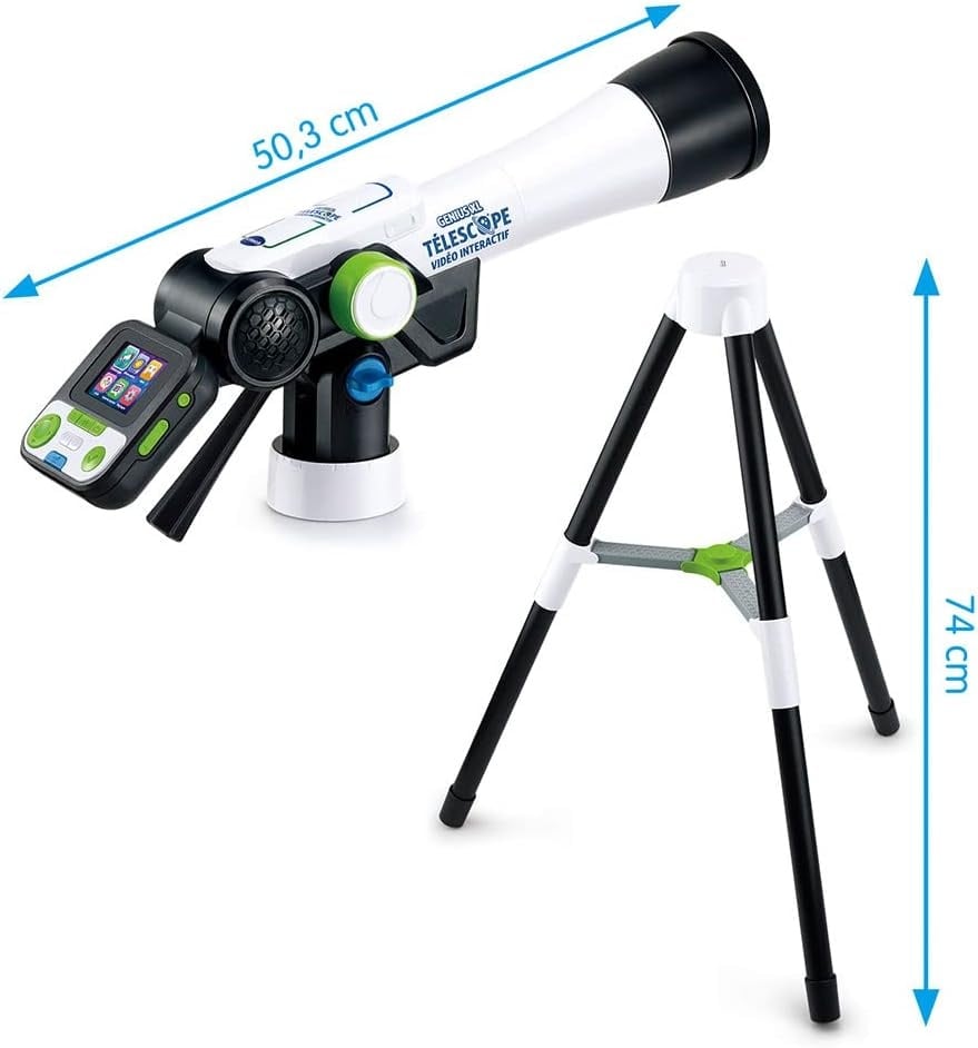 Télescope vidéo interactif enfant, zoom 110x, contenu NASA - Jusqu'à -35%