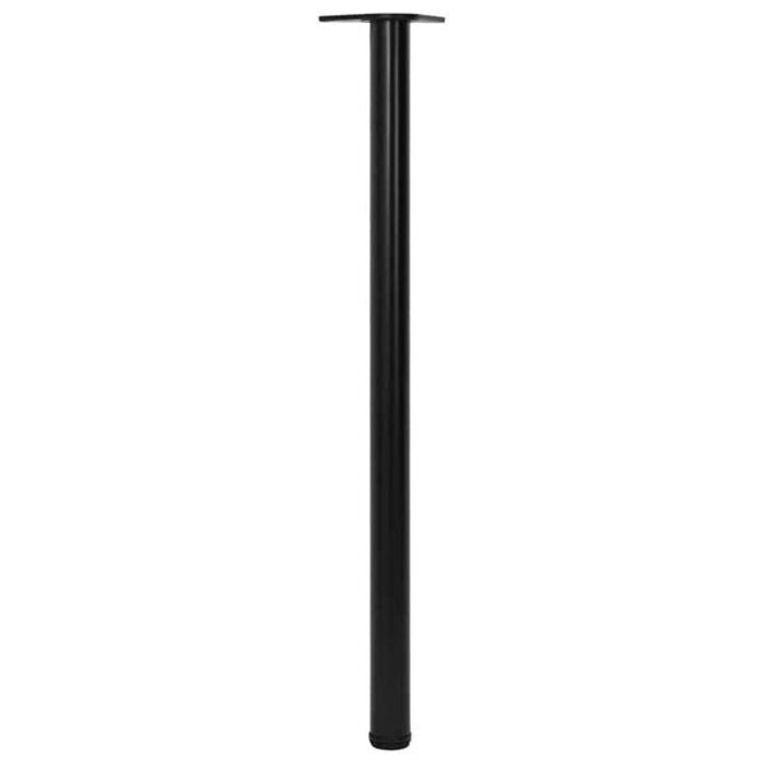 Lot de 4 Pieds de Table Réglables 1100 mm Noir - Jusqu'à -34%