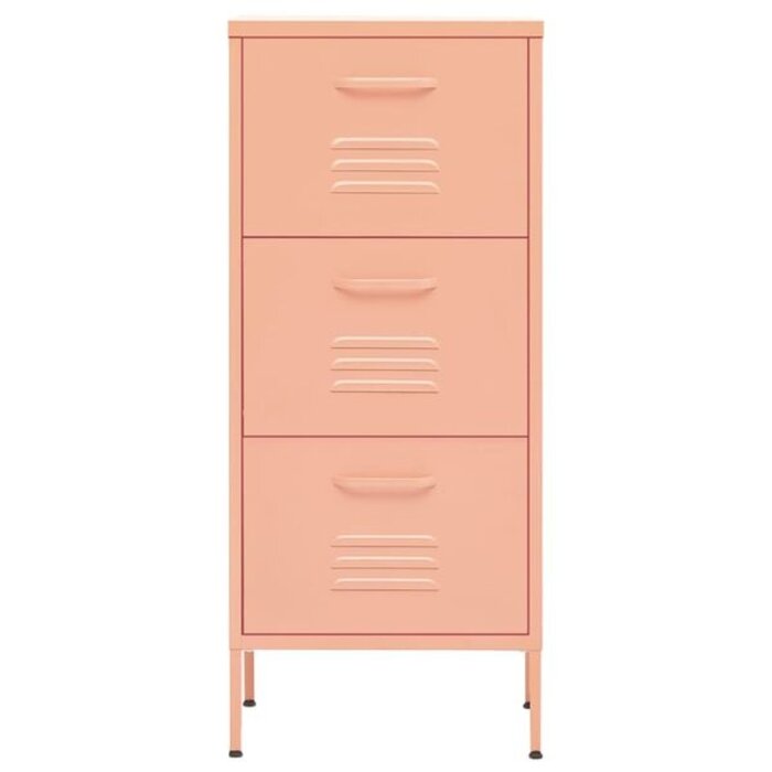 Caisson de rangement en acier rose - Jusqu'à 35% de réduction