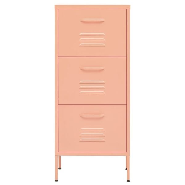 Caisson de rangement en acier rose - Jusqu'à 35% de réduction