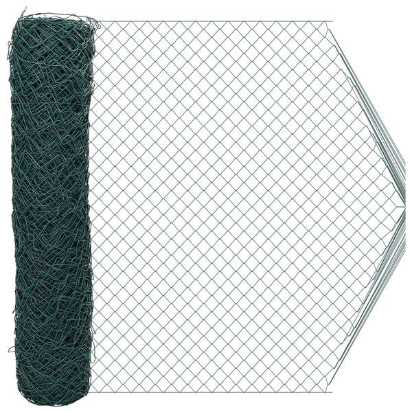 Clôture en grillage simple torsion 2x10m - Vert - Jusqu'à -33%