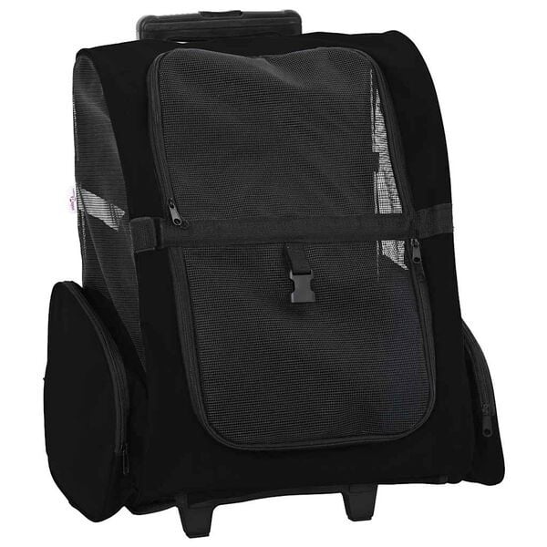 Trolley pour animaux 3-en-1 multifonction - Noir - Jusqu'à -34%