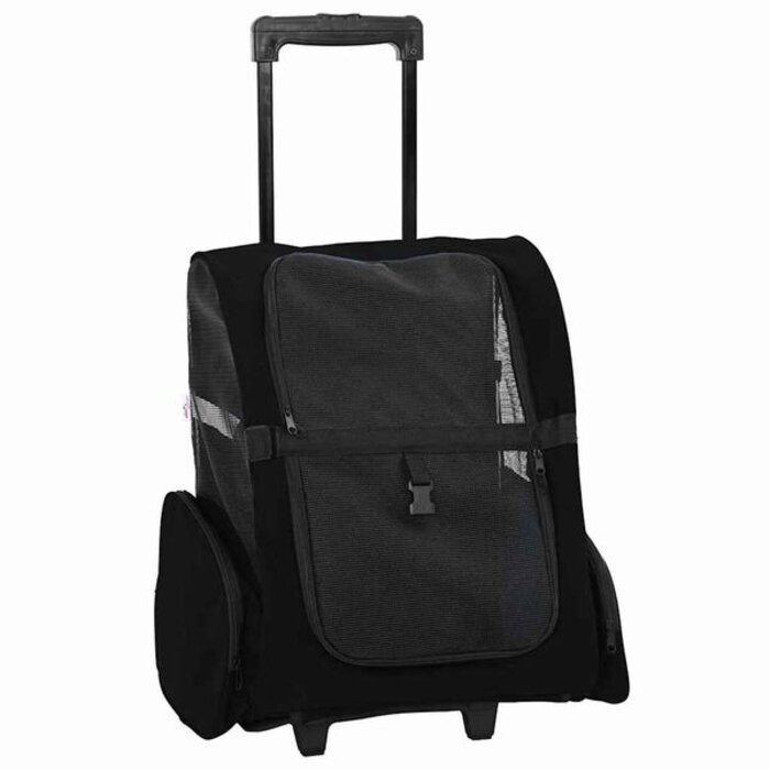 Trolley pour animaux 3-en-1 multifonction - Noir - Jusqu'à -34%