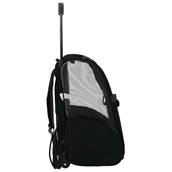 Trolley pour animaux 3-en-1 multifonction - Noir - Jusqu'à -34%