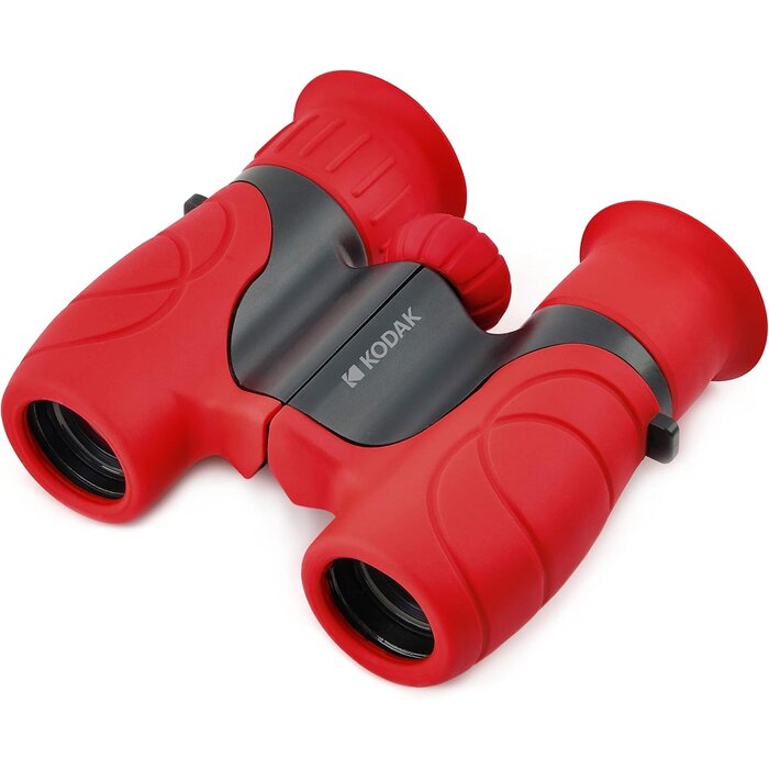 Jumelles compactes pour enfants 8x - Rouge - Jusqu'à -32%