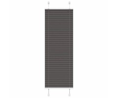 Vidaxl Store plissé noir 50x100 cm - Jusqu'à 36% de remise