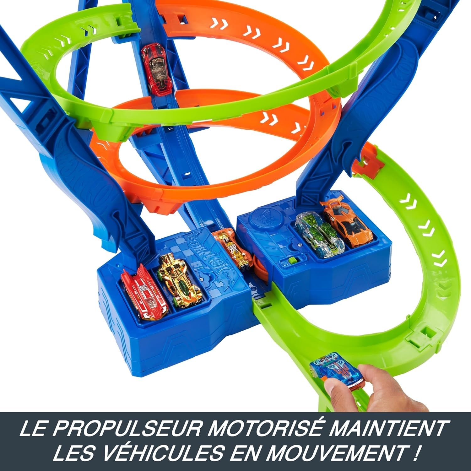 Circuit de course en spirale motorisé - Jusqu'à 33% de remise
