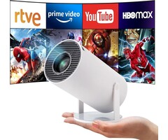 Mini Projecteur 4K Android 11 - Rotation 180° - Jusqu'à 40% de réduction