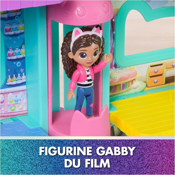 Maison de poupée interactive 60 cm - Jusqu'à 34% de remise