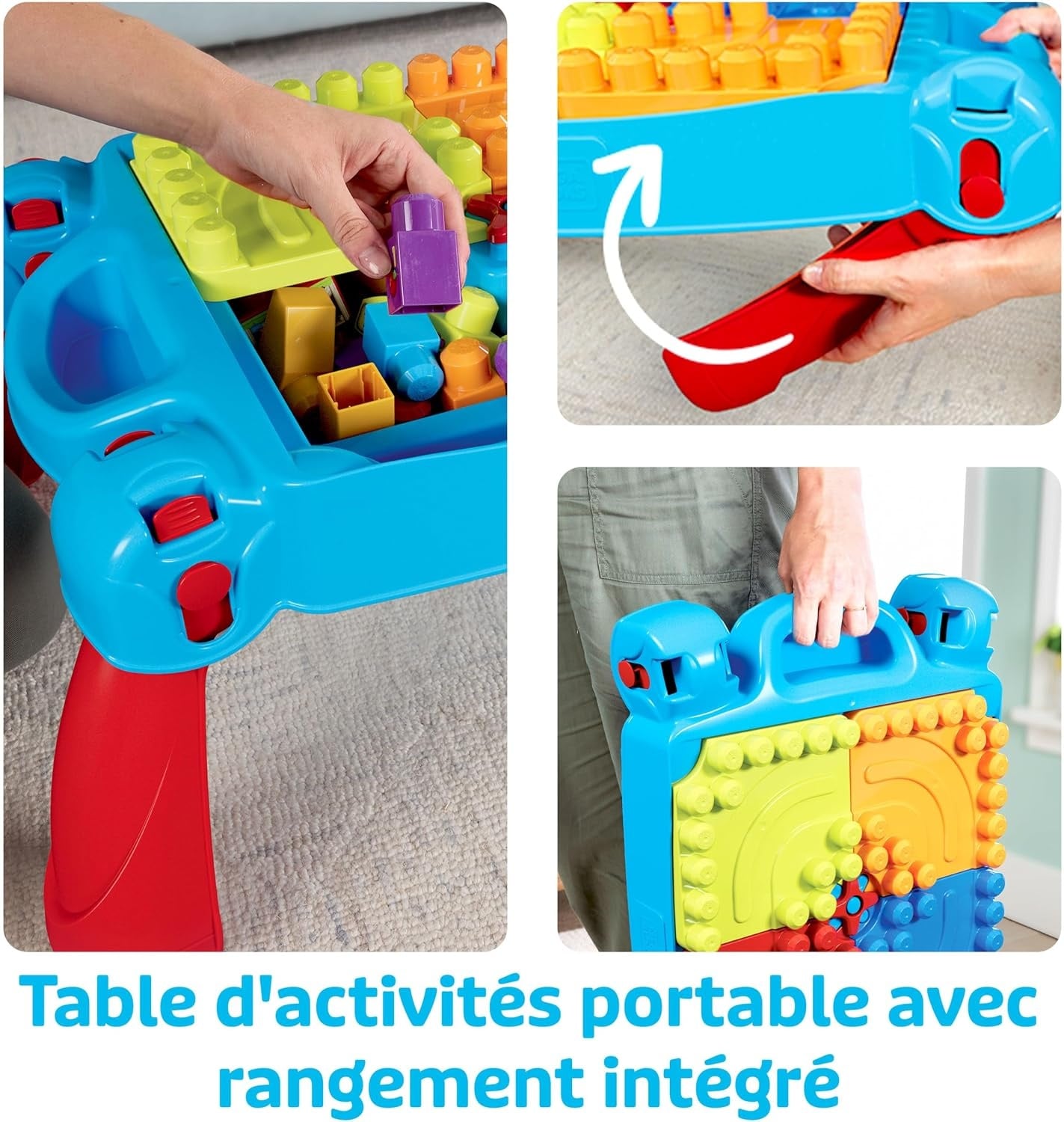 Table de construction pour tout-petits - 30 pièces - Jusqu'à 33% de remise