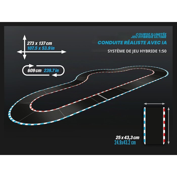 Voiture de course hybride avec IA - Jusqu'à 34% de réduction