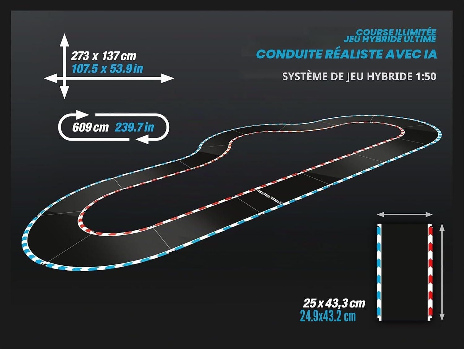 Voiture de course hybride avec IA - Jusqu'à 34% de réduction