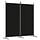 Paravent 2 panneaux 175x180 cm - Noir - Jusqu'à -33% sur l'outlet