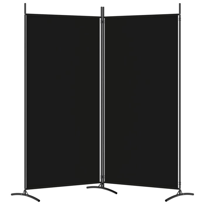 Paravent 2 panneaux 175x180 cm - Noir - Jusqu'à -33% sur l'outlet