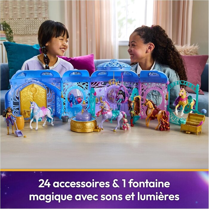 Ensemble Écurie et Licorne avec sons et lumières - Jusqu'à 33% de réduction