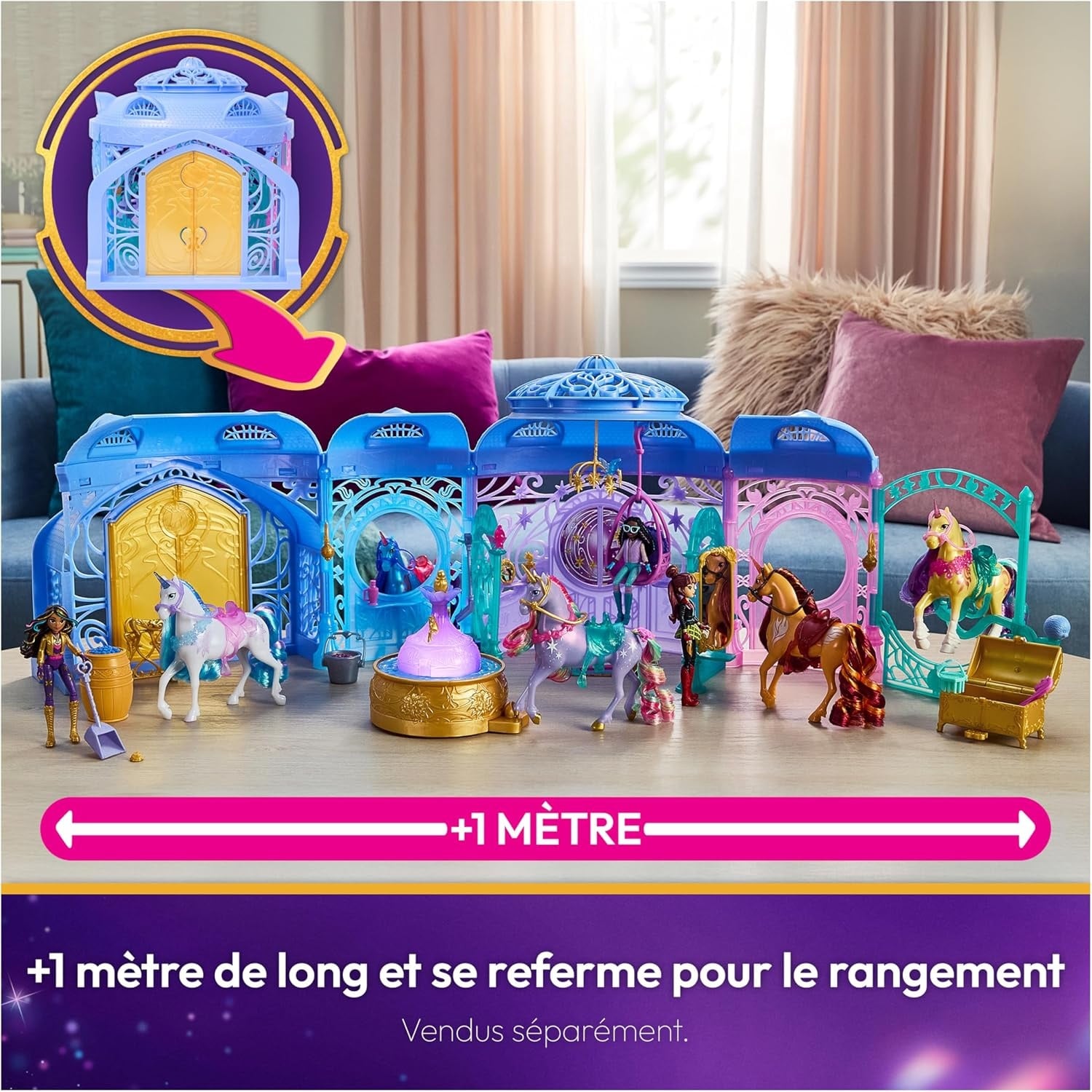 Ensemble Écurie et Licorne avec sons et lumières - Jusqu'à 33% de réduction